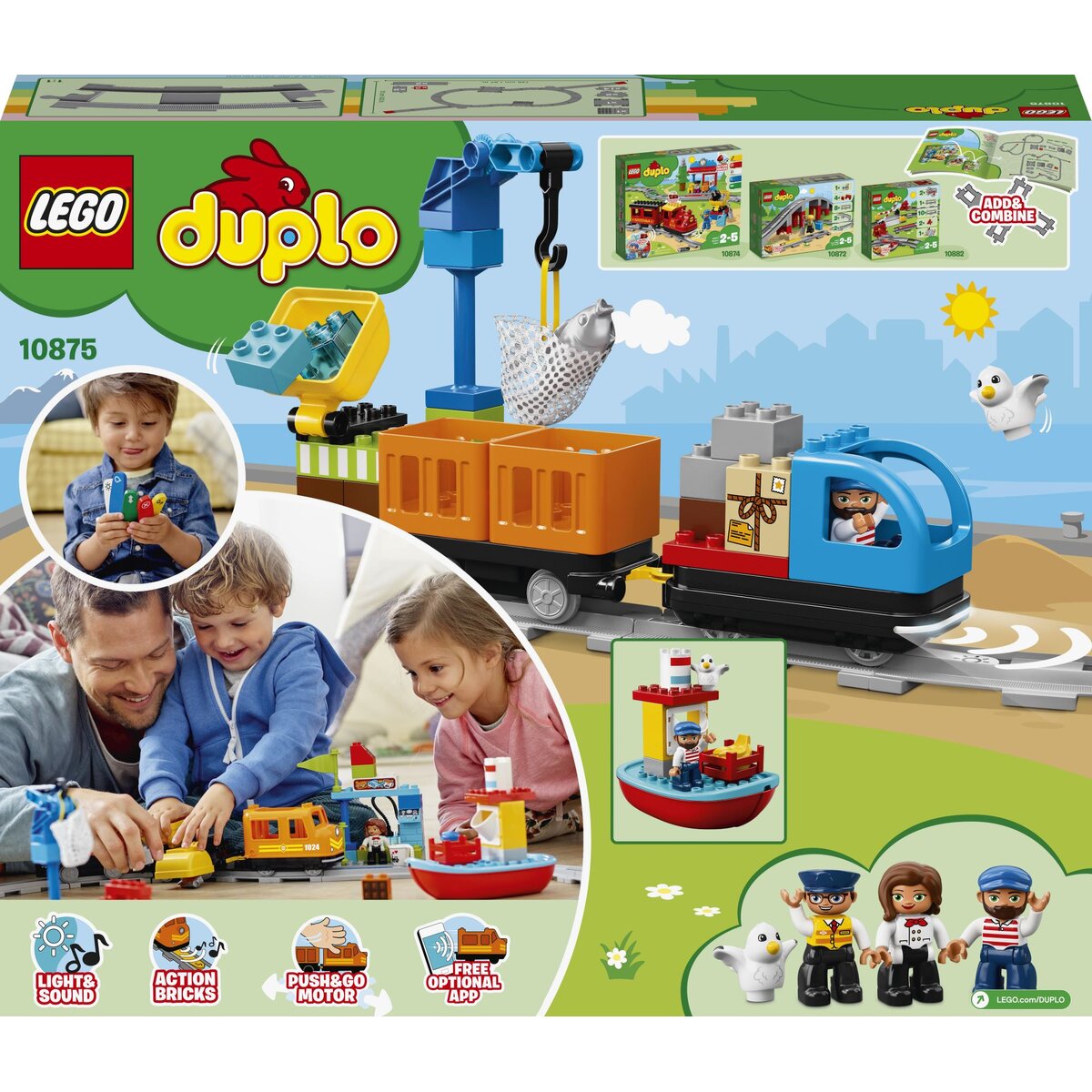 LEGO 10875 DUPLO Pociąg towarowy cena, opinie, dane techniczne | sklep ...