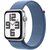 APPLE Watch SE 2gen GPS 44mm koperta z aluminium (srebrny) + opaska sportowa (zimowy błękit)