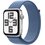 APPLE Watch SE 2gen GPS 44mm koperta z aluminium (srebrny) + opaska sportowa (zimowy błękit)