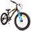 Rower dziecięcy SUN BABY Tiger Bike 20 cali dla chłopca Czarno-zielono-niebieski