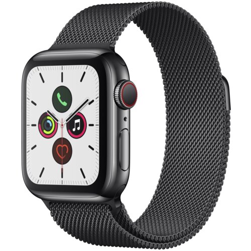 APPLE Watch 5 Cellular 40mm (Gwiezdna czerń z bransoletką mediolańską w  kolorze czarnym) cena, opinie, dane techniczne | sklep internetowy  Electro.pl