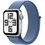 APPLE Watch SE 2gen GPS 40mm koperta z aluminium (srebrny) + opaska sportowa (zimowy błękit)