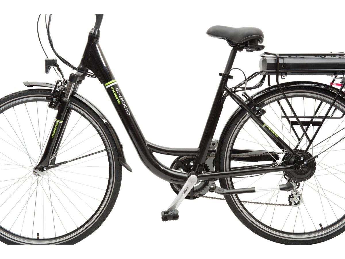 Rower elektryczny INDIANA E8000 D18 28 cali damski Czarny cena, opinie