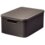Koszyk do przechowywania z pokrywką Style Box M V2 + LID - DBR210 Ciemno brązowy
