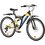 Rower młodzieżowy INDIANA X-Rock 1.6 26 cali dla chłopca Czarno-żółty