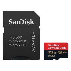 Karta pamięci SANDISK Extreme PRO microSDXC 512GB