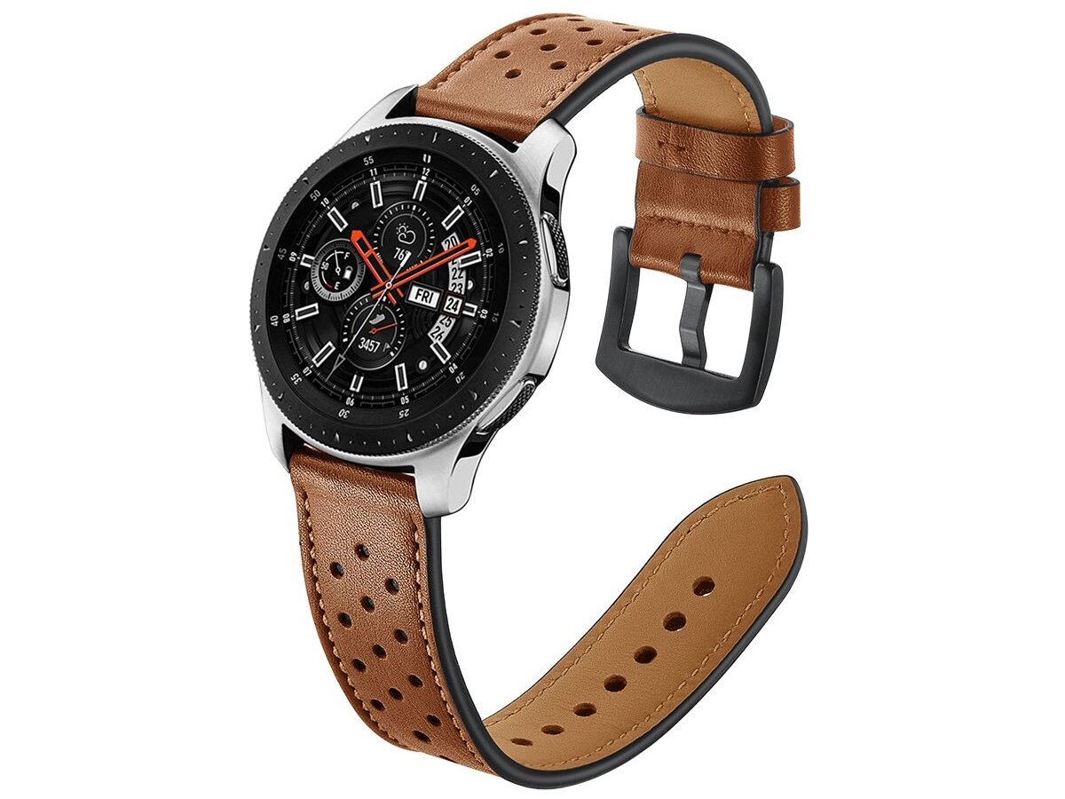 Pasek TECHPROTECT do Samsung Galaxy Watch (46mm) Brązowy cena, opinie