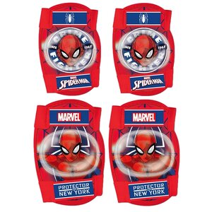 Ochraniacze MARVEL Spider-Man Czerwono-niebieski dla Dzieci (rozmiar uniwersalny)