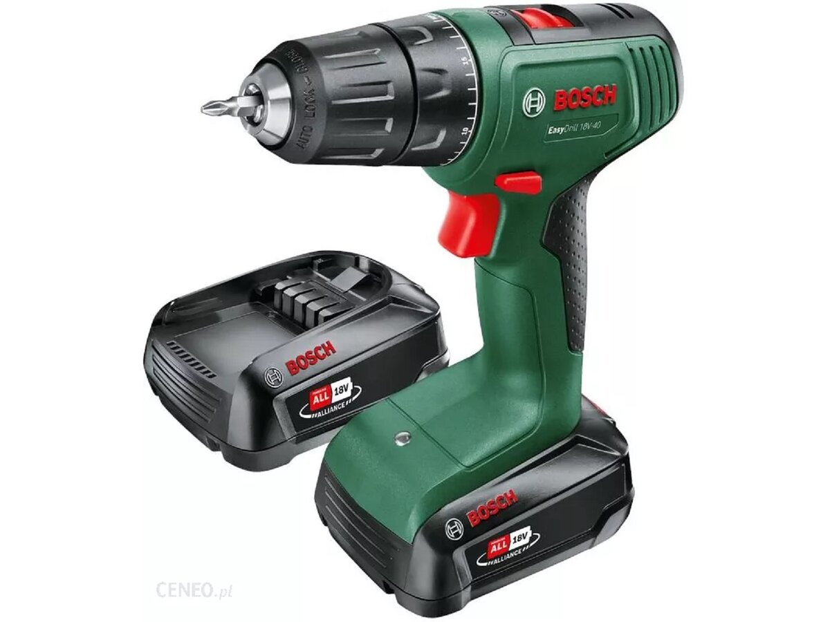 Wkrętarka akumulatorowa BOSCH EasyDrill 18V40 cena, opinie, dane