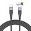 Kabel magnetyczny USB - Lightning/USB-C TECH-PROTECT UltraBoost 2w1 PD60W/3A 1 m