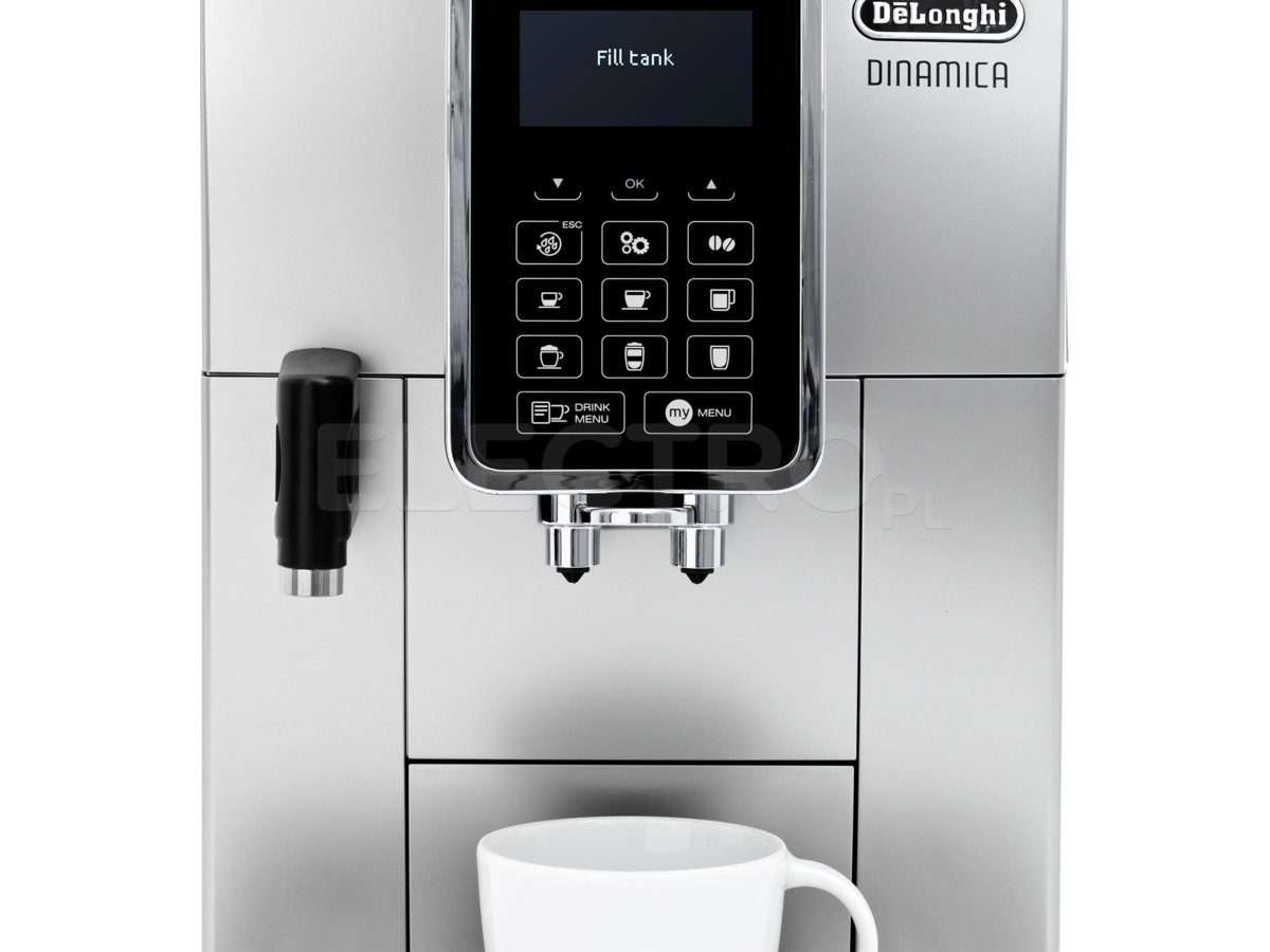 Ekspres DELONGHI Dinamica Ecam 350.75.S cena, opinie, dane techniczne