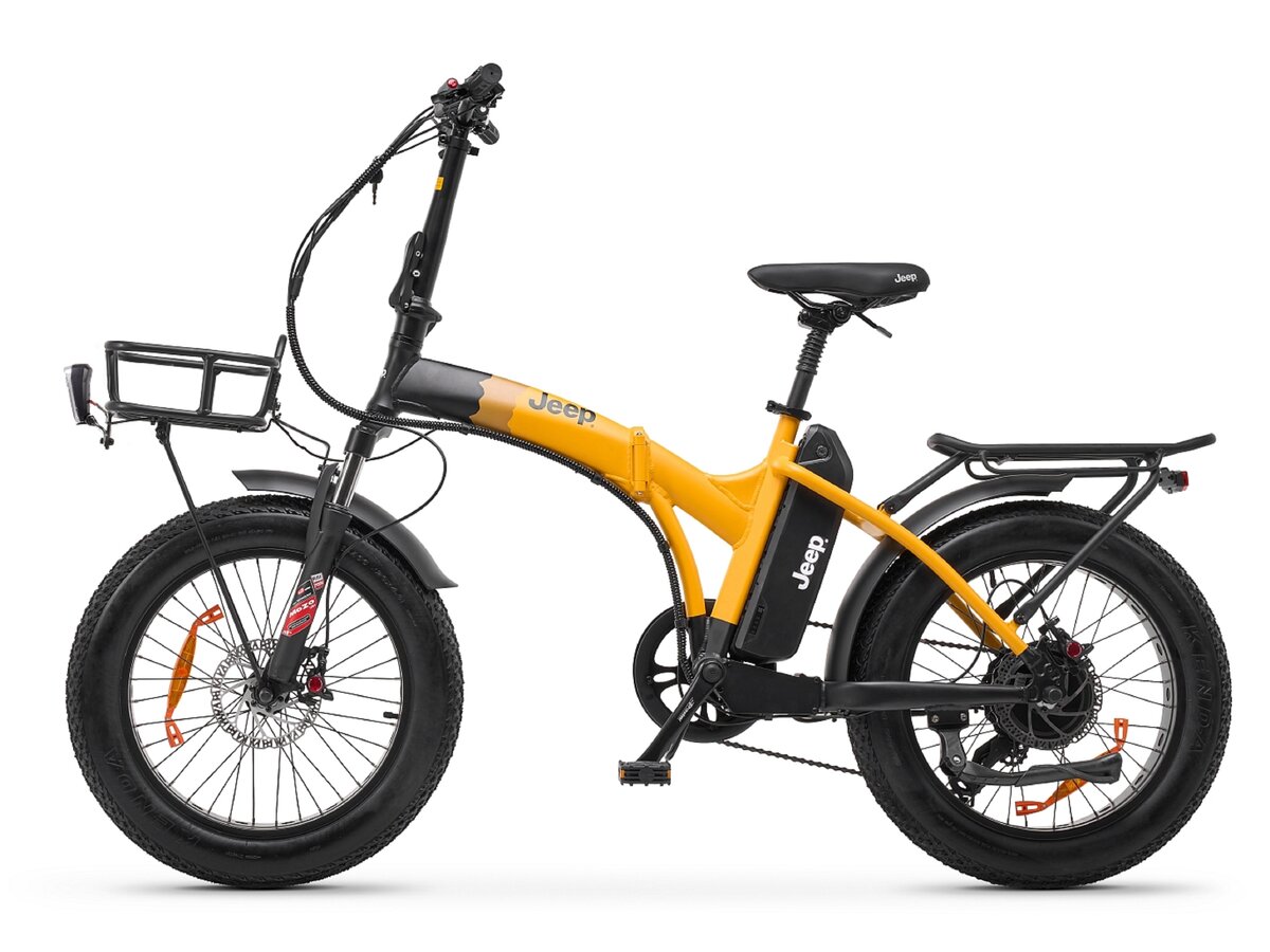 Rower elektryczny JEEP Sonoran U16 20 cali Czarnozłoty cena, opinie