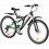 Rower młodzieżowy INDIANA X-Rock 1.6 26 cali dla chłopca Czarno-zielony