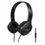 Słuchawki nauszne PANASONIC RP-HF100ME-K z mikrofonem Czarny