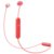 Słuchawki dokanałowe SONY WI-C300R Czerwony