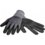Rękawice robocze DEDRA BH1006R10 Czarno-szary (rozmiar XL)