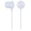 Słuchawki dokanałowe GEMBIRD MHP-EP-001-W Biały