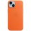 Etui APPLE Leather Case MagSafe do iPhone 14 Pomarańczowy