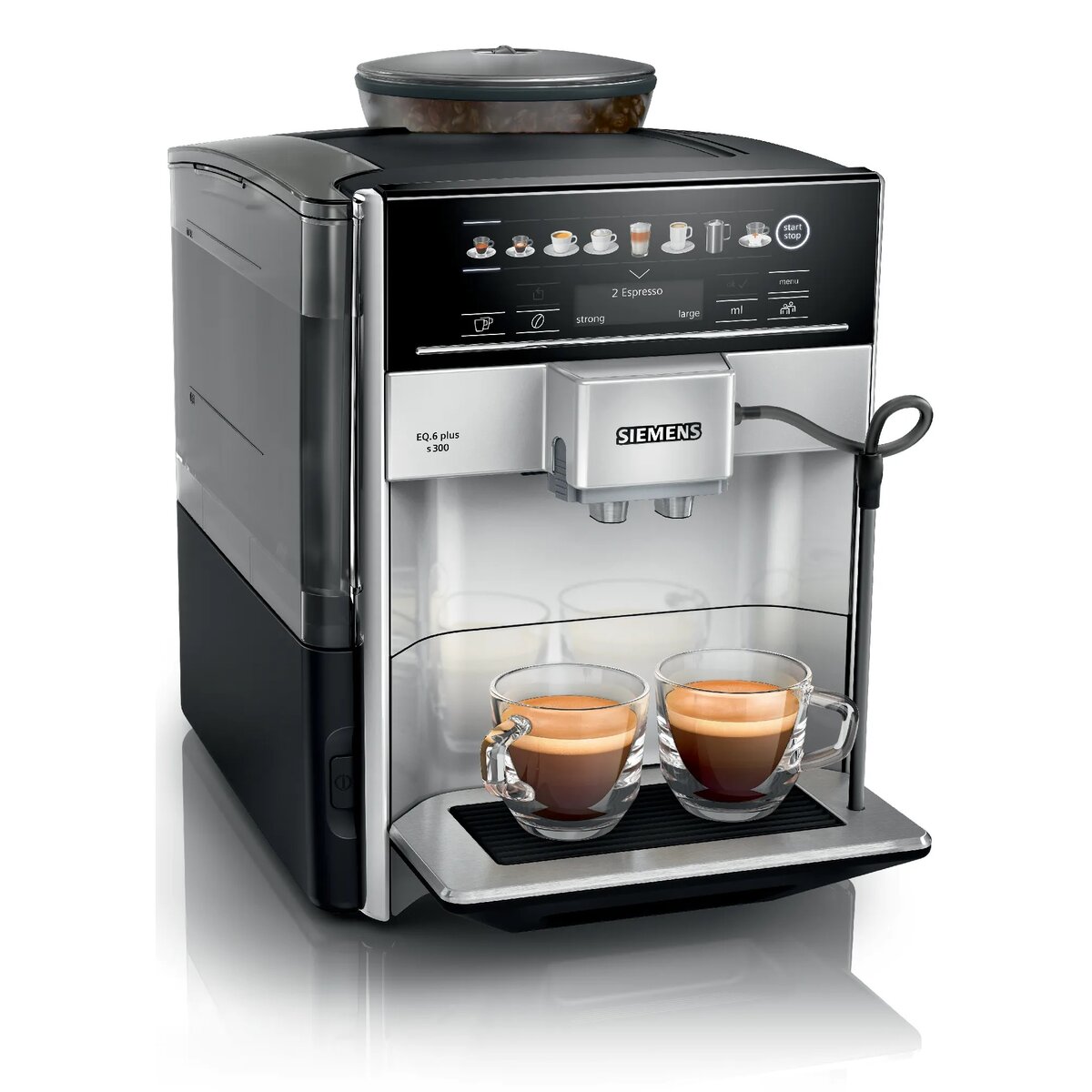 Siemens Eq6 Plus S100 Unterschied S300 Ekspres SIEMENS EQ6 Plus S300 TE653311RW Srebrny cena, opinie, dane