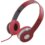 Słuchawki nauszne ESPERANZA EH145R Techno Czerwony