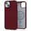 Etui NJORD BY ELEMENTS Suede Comfort+ MagSafe do Apple iPhone 15 Plus Czerwony