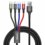 Kabel USB - Lightning/MicroUSB/2x USB-C BASEUS 1.2 m