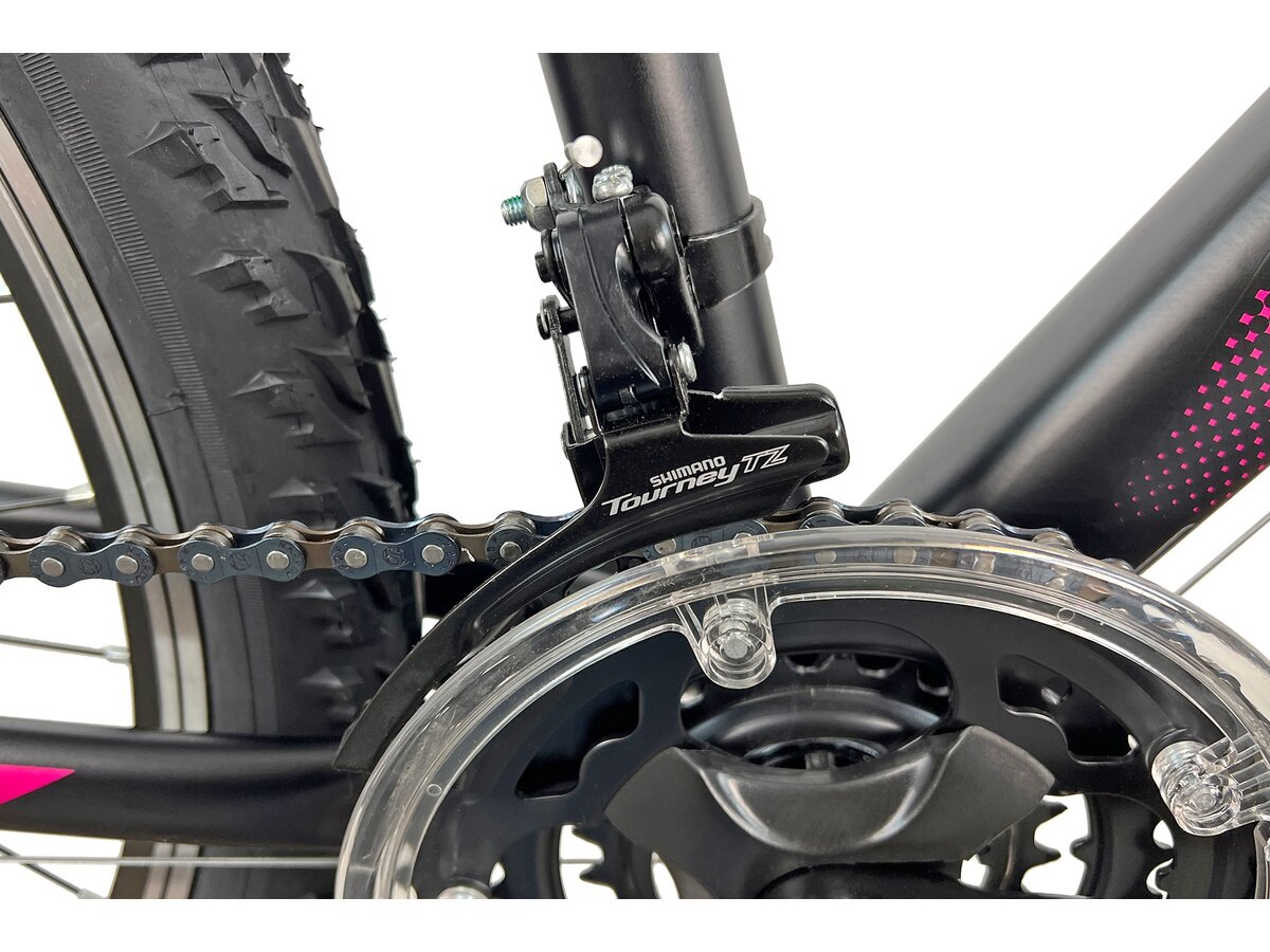 Rower górski MTB INDIANA X-Pulser 1.6 D15 26 cali damski Czarno-różowy ...