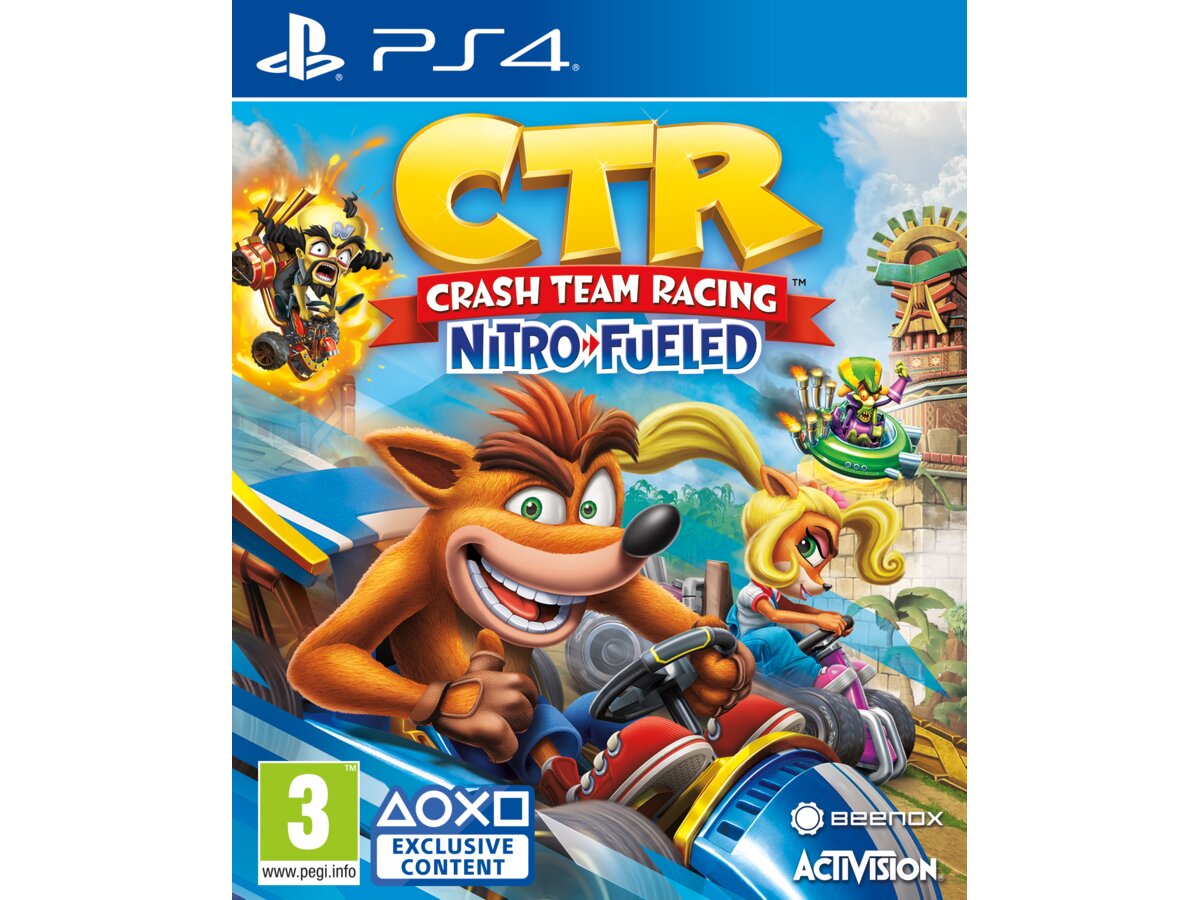 Crash Team Racing Nitro-Fueled Gra PS4 (Kompatybilna z PS5)