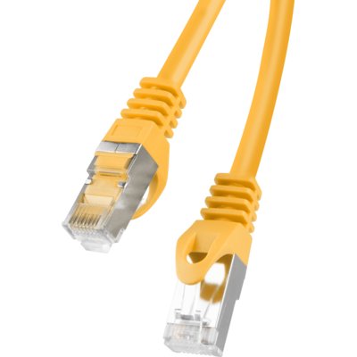 Kabel sieciowy LAN RJ45 - RJ45 LANBERG 1.5 m Pomarańczowy