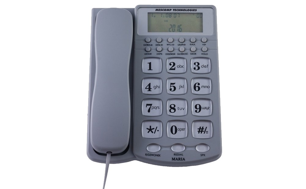 Telefon MESCOMP MT-512 Maria wyświetlacz