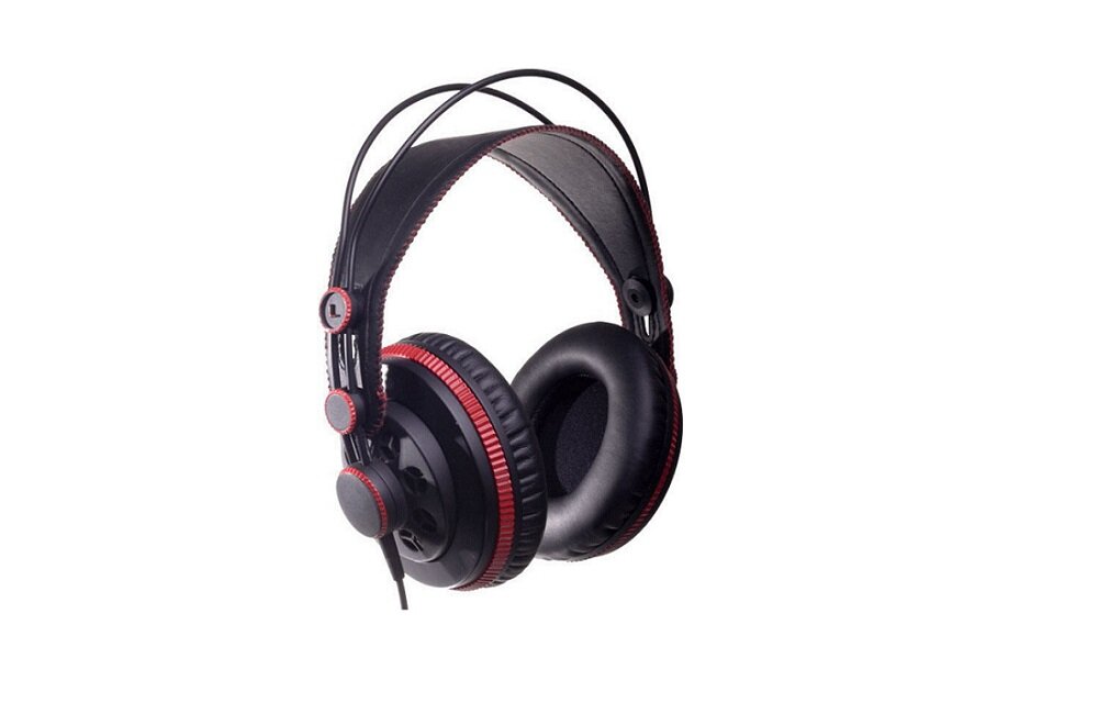Słuchawki nauszne SUPERLUX HD681 Czarno czerwony Wygoda użytkowania