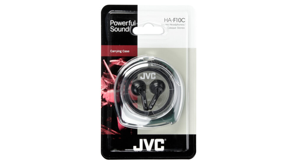 Słuchawki douszne JVC HA-F10C-EN - przewód audio