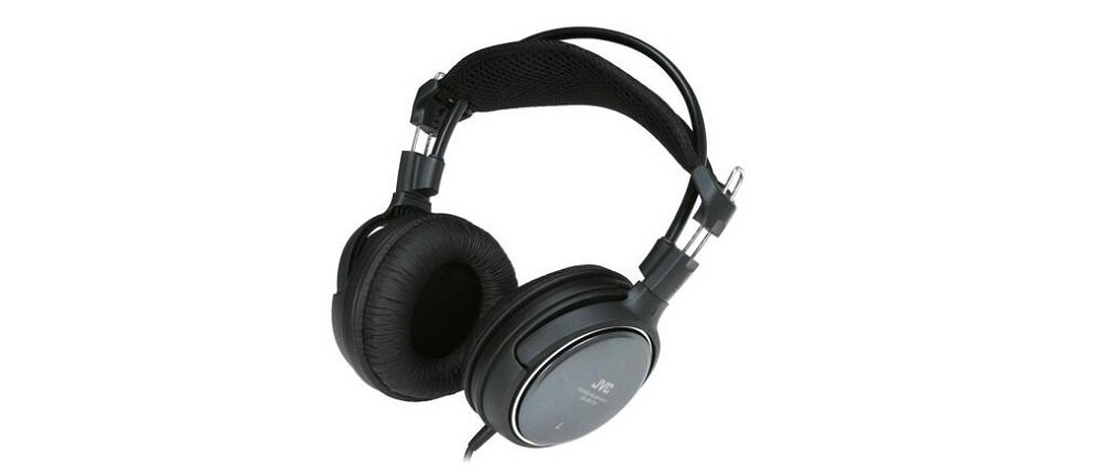 Słuchawki nauszne JVC HA-RX700-E Czarny widok ogólny skos
