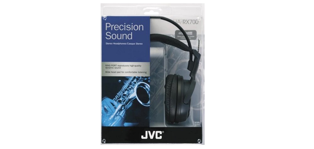 Słuchawki nauszne JVC HA-RX700-E Czarny opakowanie