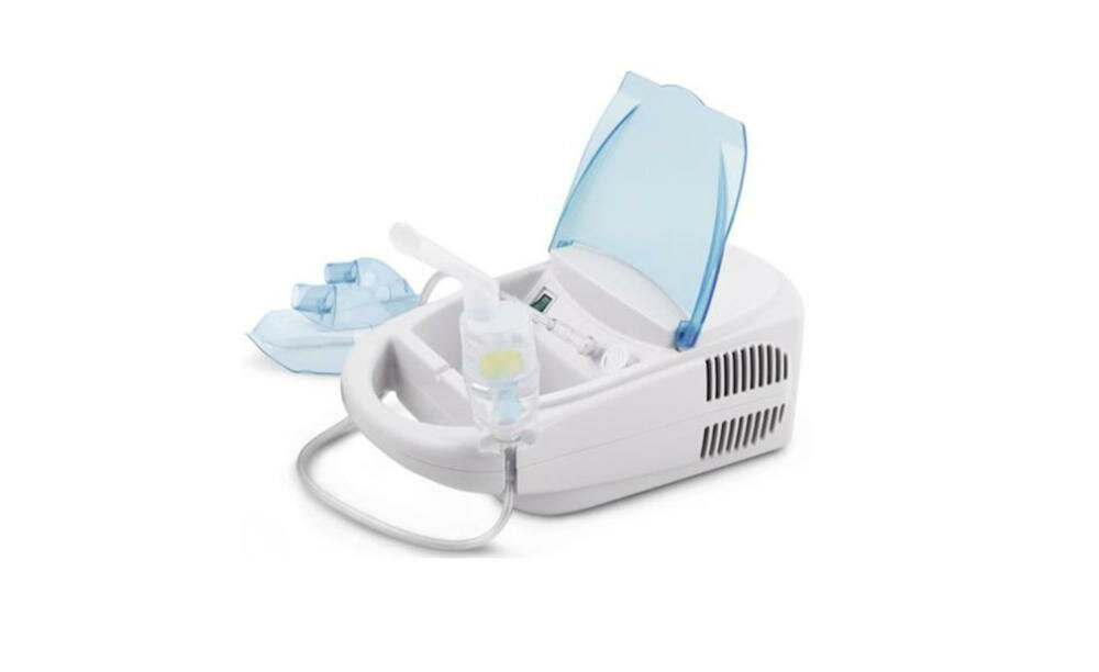 ESPERANZA-ECN002 inhalator nebulizator urządzenie medyczne wziewne dostarczanie leków skuteczne leczenie oczyszcza strumień powietrza mgiełka inhalacje 