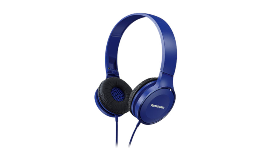 Słuchawki Nauszne PANASONIC RP-HF100E Niebieski - Ogólny Wygląd