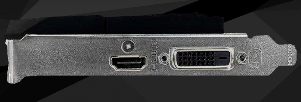 Karta graficzna GIGABYTE GeForce GT 1030 OC 2GB złącza podłączenie porty rozdzielczość 4K