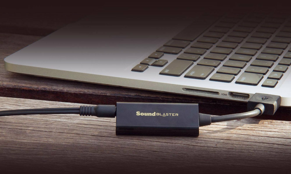 Sound Blaster PLAY! 3 laptop