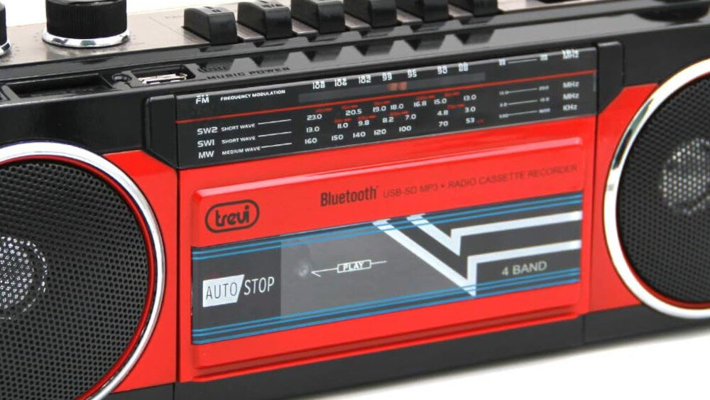 Radiomagnetofon TREVI RR501 - kasety