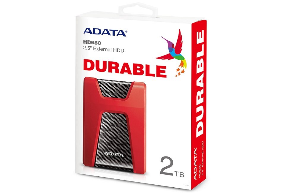 Dysk ADATA Durable HD650 2TB HDD Szybki transfer