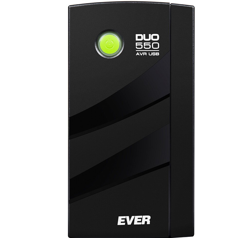 Zasilacz UPS EVER Duo 550 Avr USB - bezpieczenstwo 
