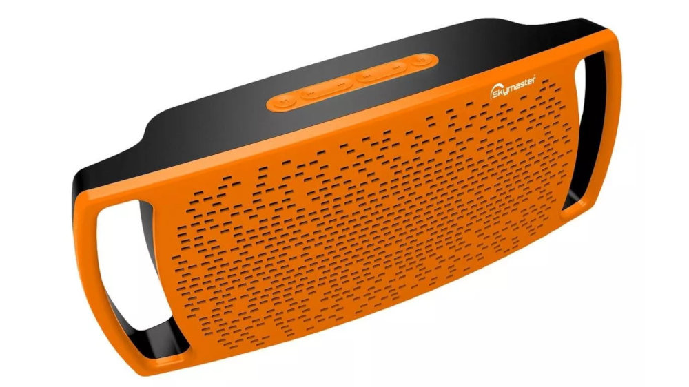 Głośnik Mobilny SKYMASTER Sunny Jet Stream Orange - Mikrofon