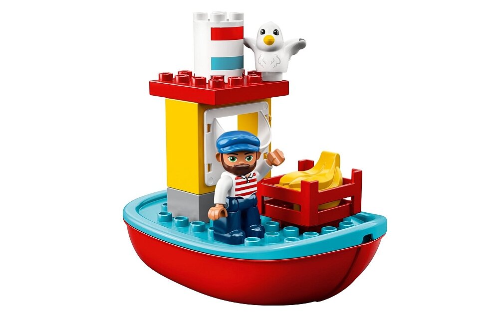 LEGO Duplo Pociąg towarowy 10875 łódź