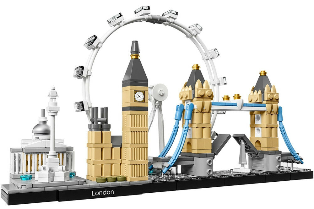 LEGO Architecture Londyn 21034 wyglad ogolny front