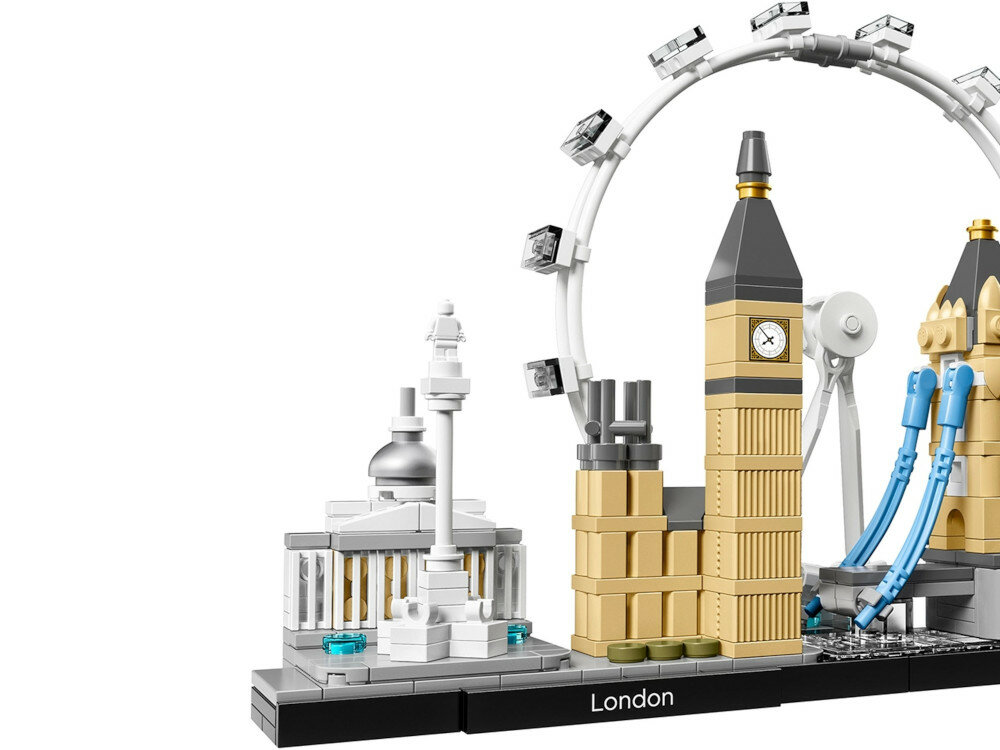 LEGO Architecture Londyn 21034 zawartosc zestawu