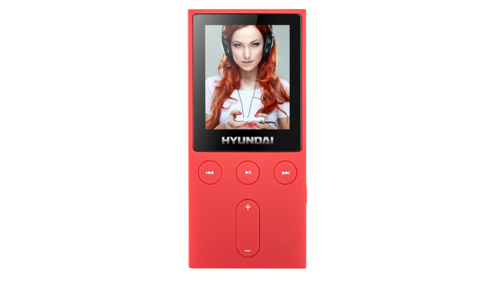 Odtwarzacz MP3 HYUNDAI MPC501GB4FMR Czerwony - Ogólny