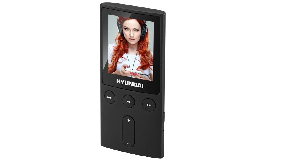 Odtwarzacz MP3 HYUNDAI MPC501GB8FMB Czarny - Wyświetlacz