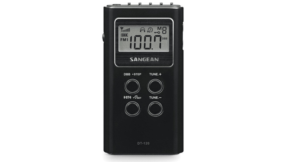 Radio SANGEAN DT-120 - wymiary