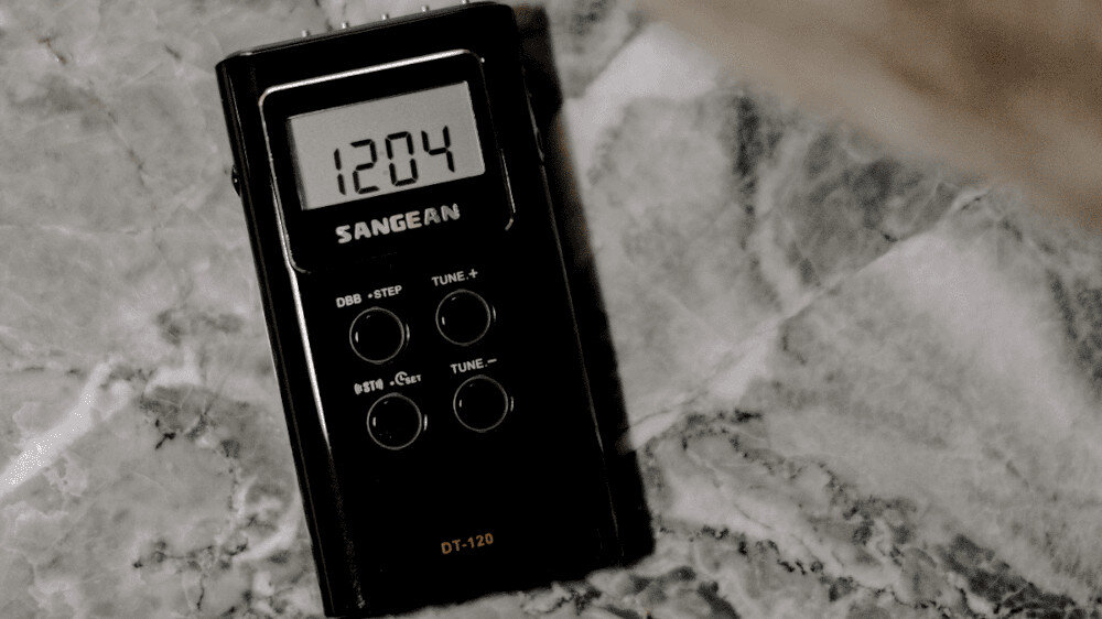 Radio SANGEAN DT-120  - wyświetlacz