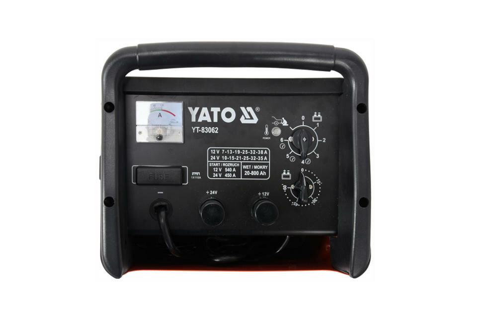 YATO YT-83062 prostownik urządzenie ładowanie akumulator rozruch odpalanie